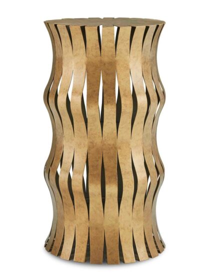 Uttermost Arida Aged Gold Accent Table