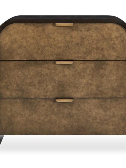 Uttermost Byrams 3 Drawer Oak Chest