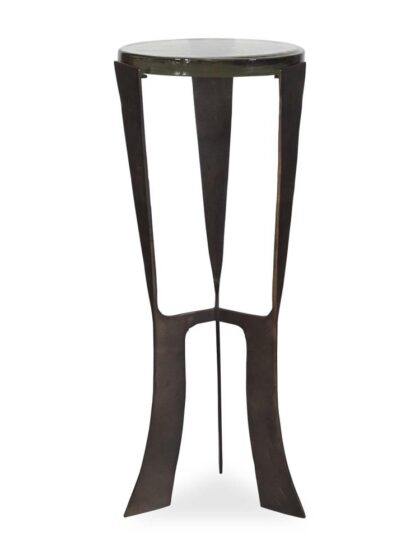 Uttermost Renaud Dark Bronze Drink Table