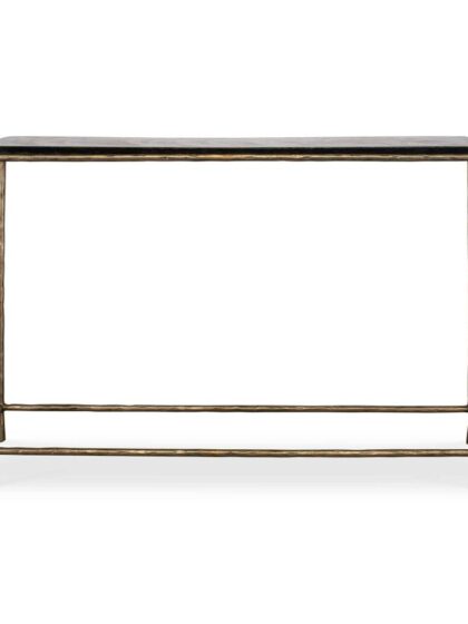Uttermost Ovard Minimalist Metal Console Table