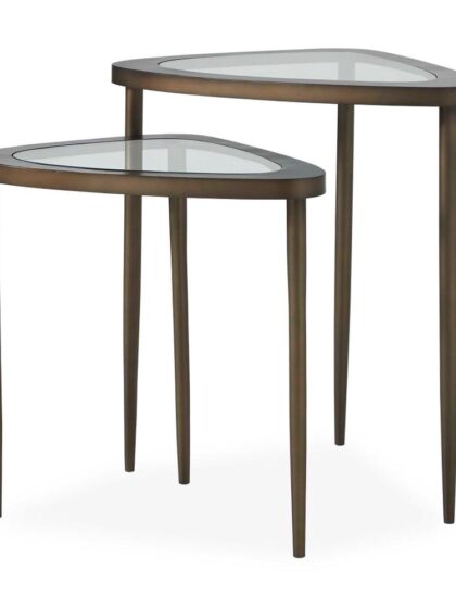 Uttermost Millar Curved Nesting Tables, S/2