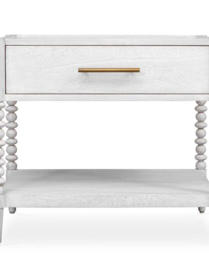 Uttermost Bales Off-White Side Table