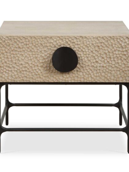 Uttermost Lunar Wooden Side Table