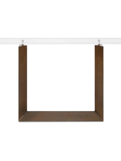 Uttermost McElroy Modern Bronze Console Table