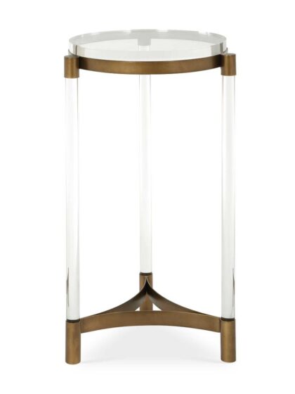 Uttermost Pereira Round Acrylic Accent Table