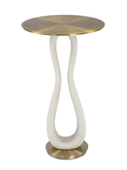 Uttermost Sonia Modern Brass Accent Table