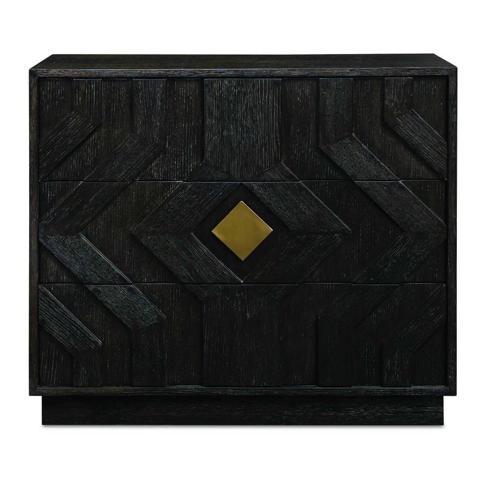 Uttermost Faulkner 3 Drawer Modern Chest