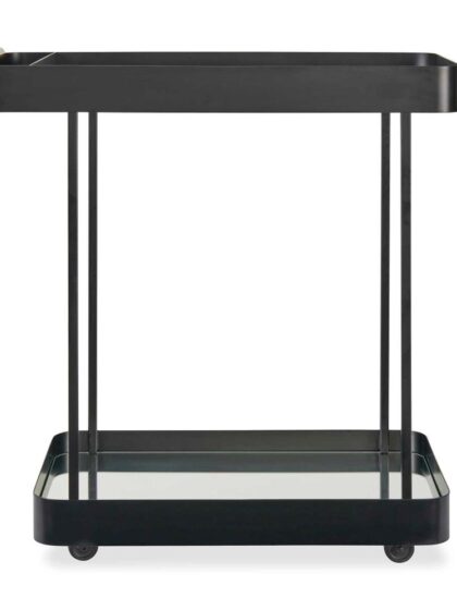 Uttermost Vesper Black Iron Bar Cart