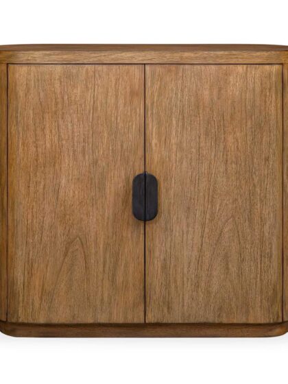 Uttermost Newell Natural Wood 2 Door Cabinet