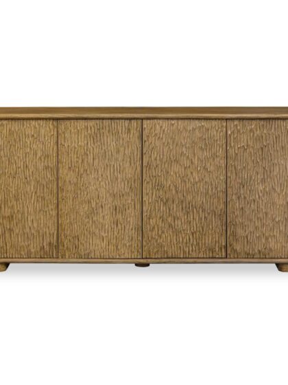 Uttermost Stevenson Natural Wood 4 Door Cabinet