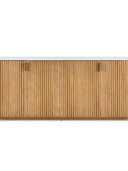 Uttermost Arik 4 Door Walnut Cabinet