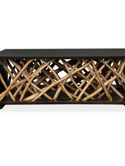 Uttermost Teak Maze Coffee Table