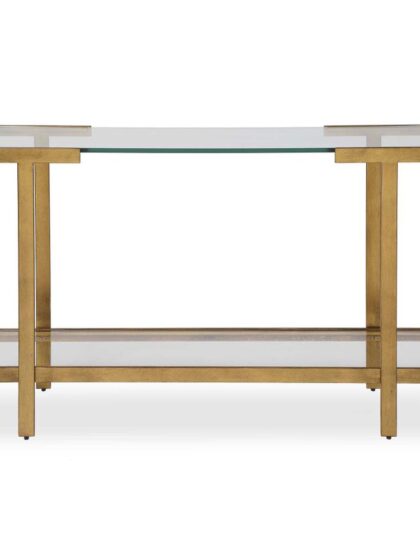 Uttermost Kendrick Glass Console Table