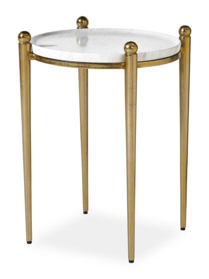 Uttermost Nahunta Antique Brass Accent Table