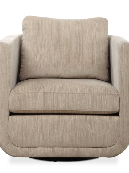 Uttermost Abound Porcelain Swivel Chair