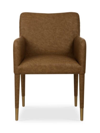 Uttermost Conifer Camel Dining Armchair