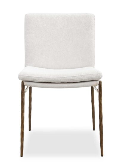 Uttermost Ascend Textured White Dining Chair