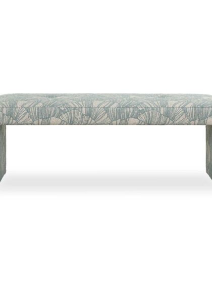 Uttermost Amie Spa Blue Bench