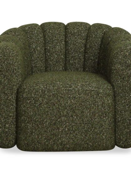 Uttermost Lenoir Upholstered Green Swivel Chair