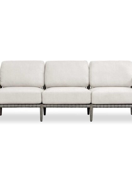 Uttermost Borneo Oyster White Outdoor Sofa