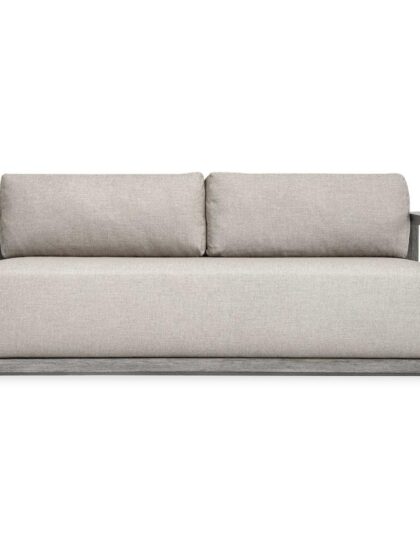 Uttermost Remsen Outdoor Weathered Gray/Dove Sofa