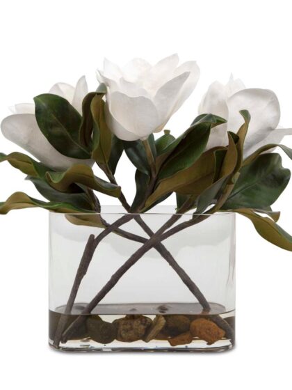 Uttermost Middleton Magnolia Flower Centerpiece