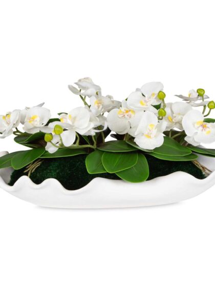 Uttermost Opulence Orchid Centerpiece With Bowl
