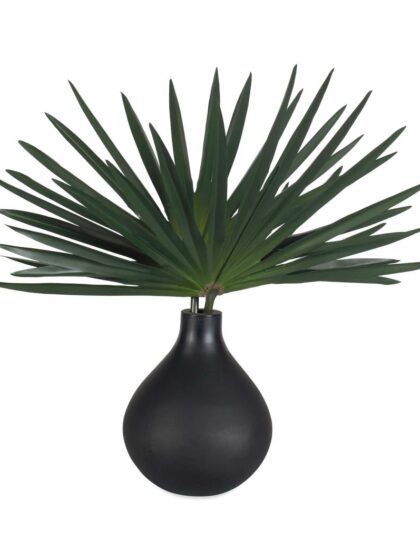 Uttermost Axis Palm Accent & Vase