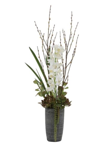 Uttermost Eterna Orchid Centerpiece & Vase
