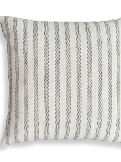 Uttermost Basket Stripe Rattan Outdoor Pillow