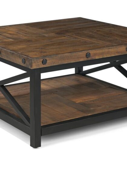 Carpenter Brown Square Coffee Table