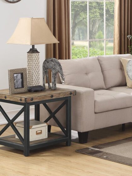 Carpenter Brown Lamp Table