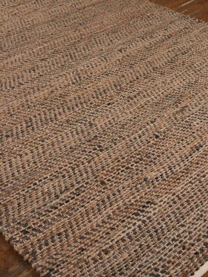 Uttermost Tobais 9 X 12 Rescued Leather & Hemp Rug