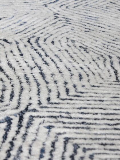 Uttermost Maze Blue 9 X 12 Rug