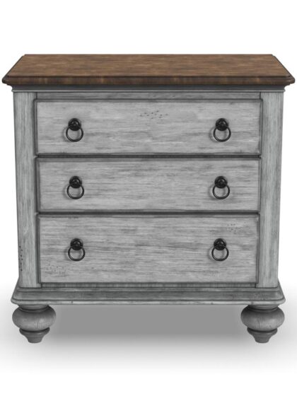 Plymouth Gray Nightstand