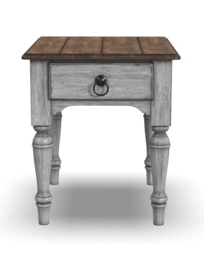Plymouth Gray End Table