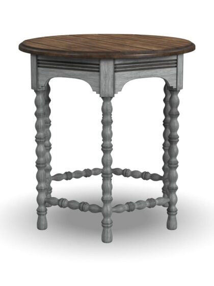 Plymouth Gray End Table